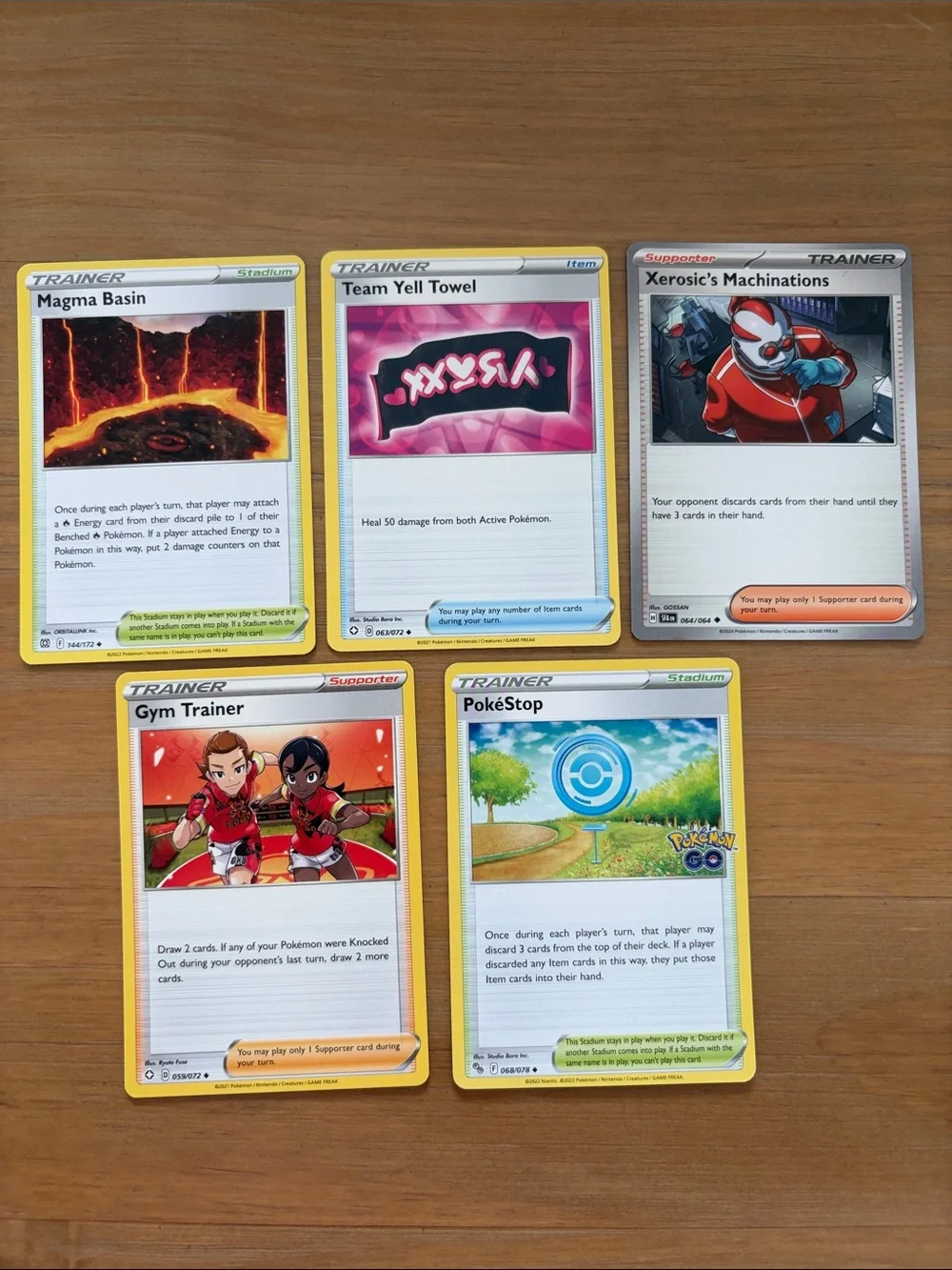 Pokémon TCG 50 unique Card Trainer Lot | Mixed Sets | Deck Building Staples
